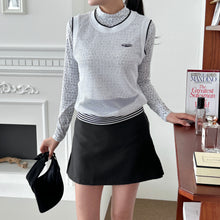 이미지를 갤러리 뷰어에 로드 , noraN Golf Skirt with Pouch Black
