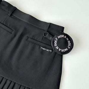 noraN Golf Skirt with Pouch Black