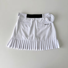 Load image into Gallery viewer, noraN Golf Skirt with Pouch White
