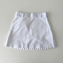 Load image into Gallery viewer, noraN Golf Skirt with Pouch White
