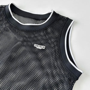 noraN Cool Meshed Vest Black