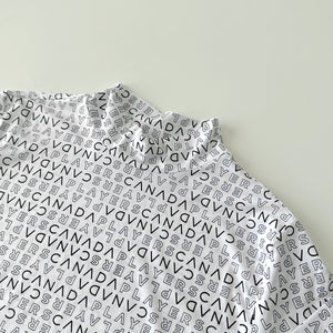 Patterned Cool Tshirts White