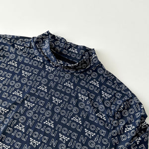 Patterned Cool Tshirts Navy