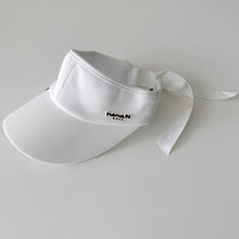 Load image into Gallery viewer, noraN Wide Brim Visor White
